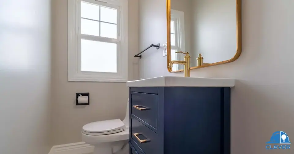 Budget-friendly bathroom update in Palo Alto